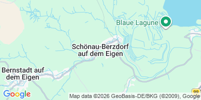 Karte Schönau-Berzdorf a. d. Eigen