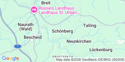 Karte Schönberg