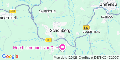 Karte Schönberg