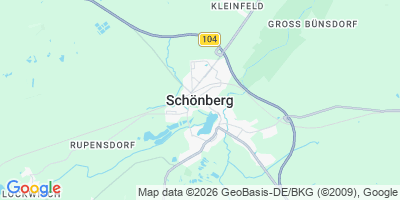 Karte Schönberg
