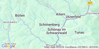 Karte Schönenberg