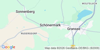Karte Schönermark