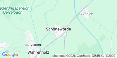 Karte Schönewörde