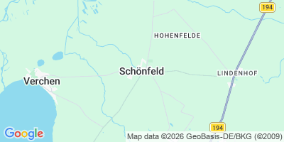 Karte Schönfeld