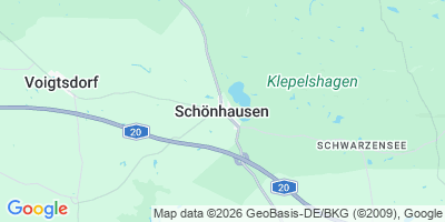 Karte Schönhausen