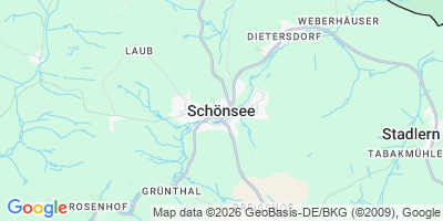 Karte Schönsee