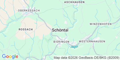 Karte Schöntal