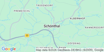 Karte Schönthal