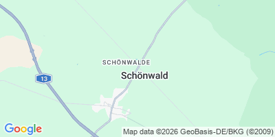 Karte Schönwald