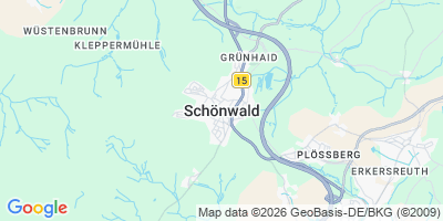 Karte Schönwald