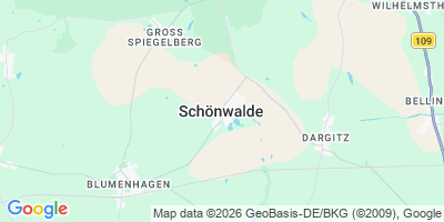 Karte Schönwalde