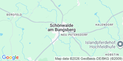 Karte Schönwalde am Bungsberg