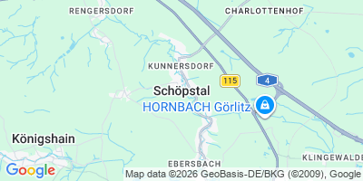 Karte Schöpstal