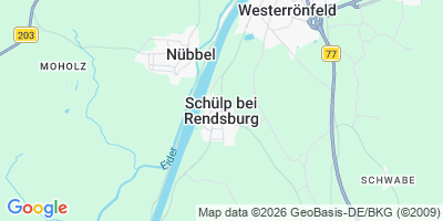 Karte Schülp b. Rendsburg