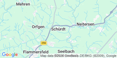 Karte Schürdt