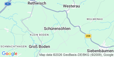 Karte Schürensöhlen
