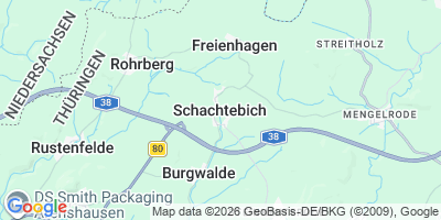 Karte Schachtebich