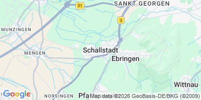 Karte Schallstadt