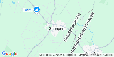 Karte Schapen