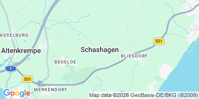 Karte Schashagen