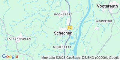 Karte Schechen
