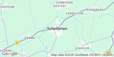 Karte Schellerten