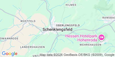 Karte Schenklengsfeld