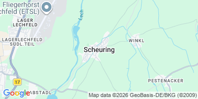 Karte Scheuring