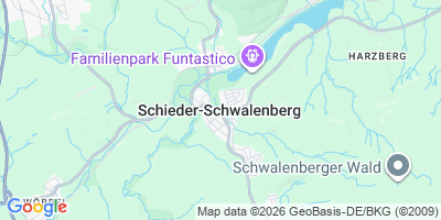Karte Schieder-Schwalenberg