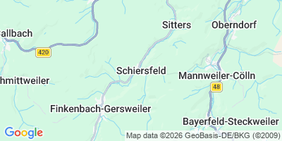 Karte Schiersfeld