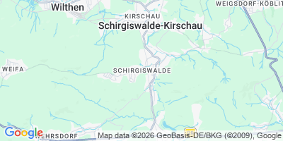 Karte Schirgiswalde-Kirschau