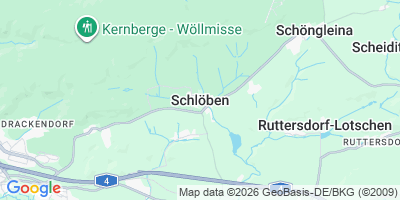 Karte Schlöben