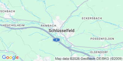 Karte Schlüsselfeld