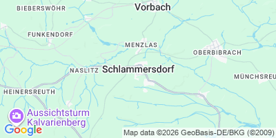 Karte Schlammersdorf