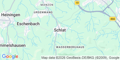 Karte Schlat