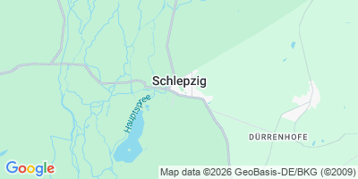 Karte Schlepzig/Słopišća