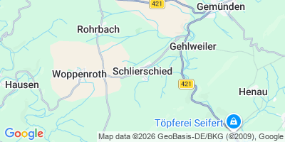 Karte Schlierschied