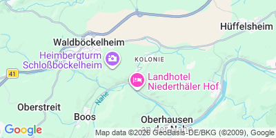 Karte Schloßböckelheim