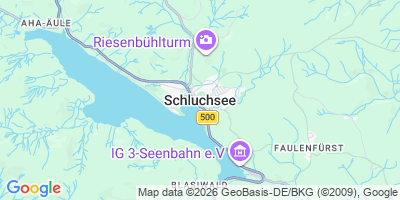Karte Schluchsee