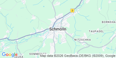 Karte Schmölln