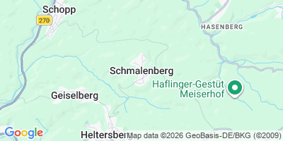 Karte Schmalenberg