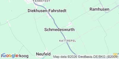 Karte Schmedeswurth