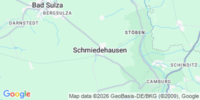 Karte Schmiedehausen
