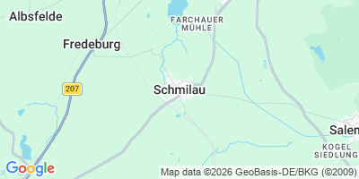 Karte Schmilau
