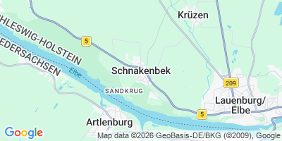 Karte Schnakenbek