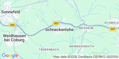 Karte Schneckenlohe