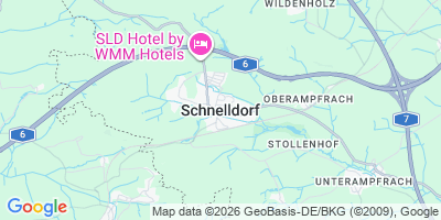 Karte Schnelldorf