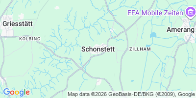 Karte Schonstett