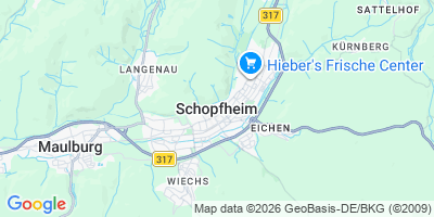 Karte Schopfheim