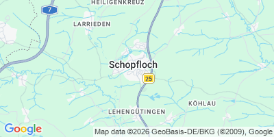 Karte Schopfloch